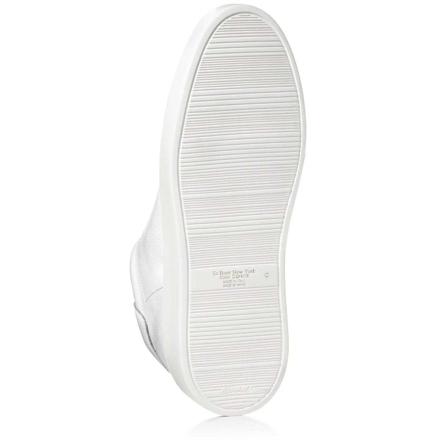 James White Leather Stretch Lace Luxury Low-Top Sneaker - To Boot New York
