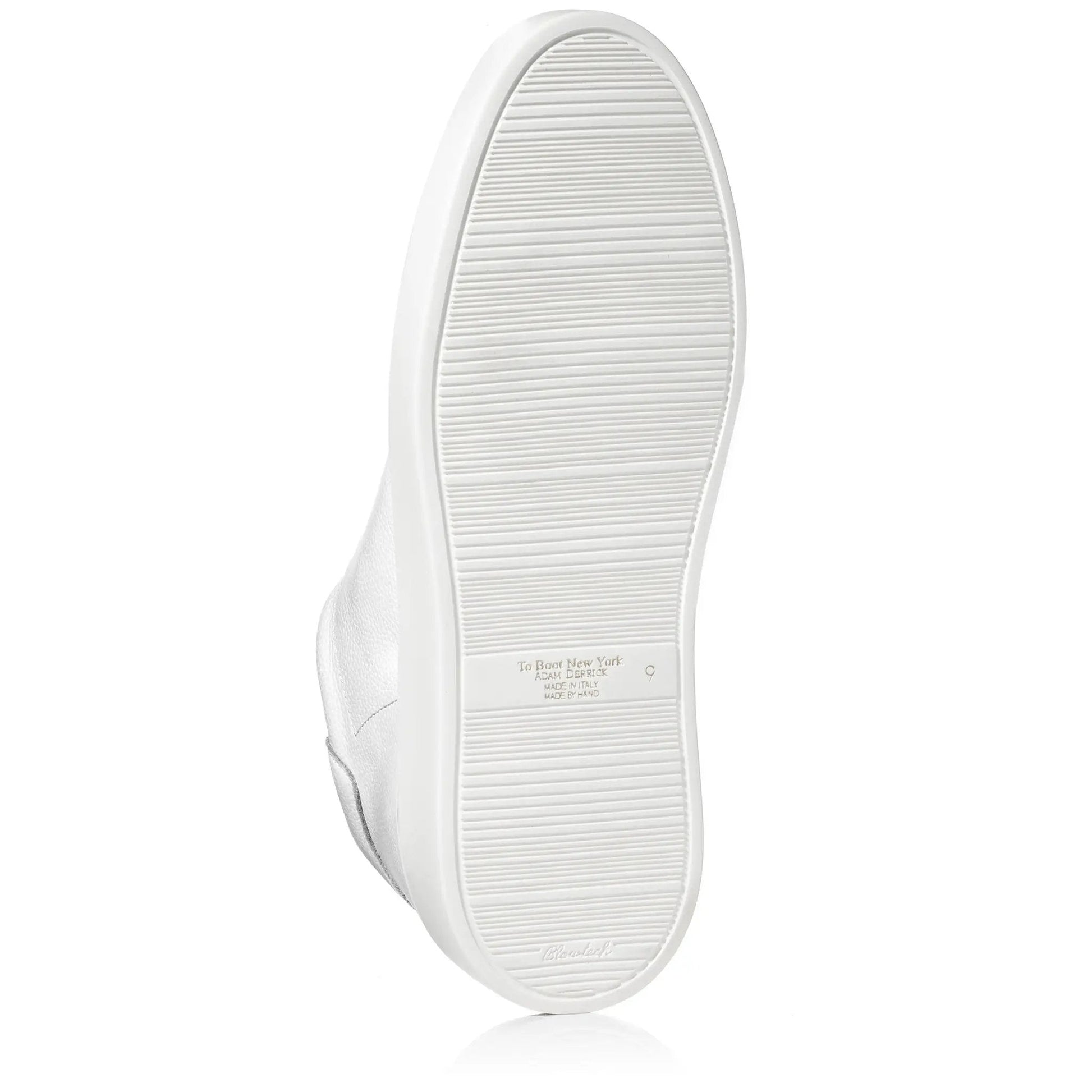 James White Leather Stretch Lace Luxury Low-Top Sneaker - To Boot New York