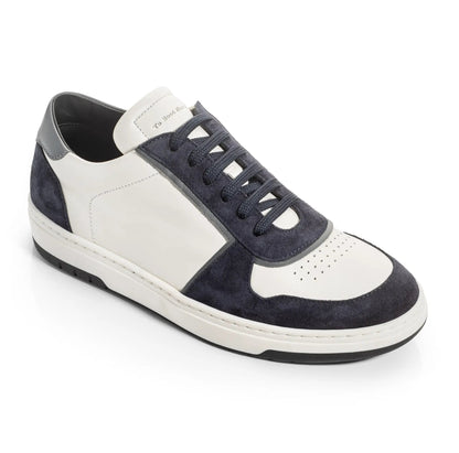 Lennon White/Navy/Grey Court Sneaker - To Boot New York