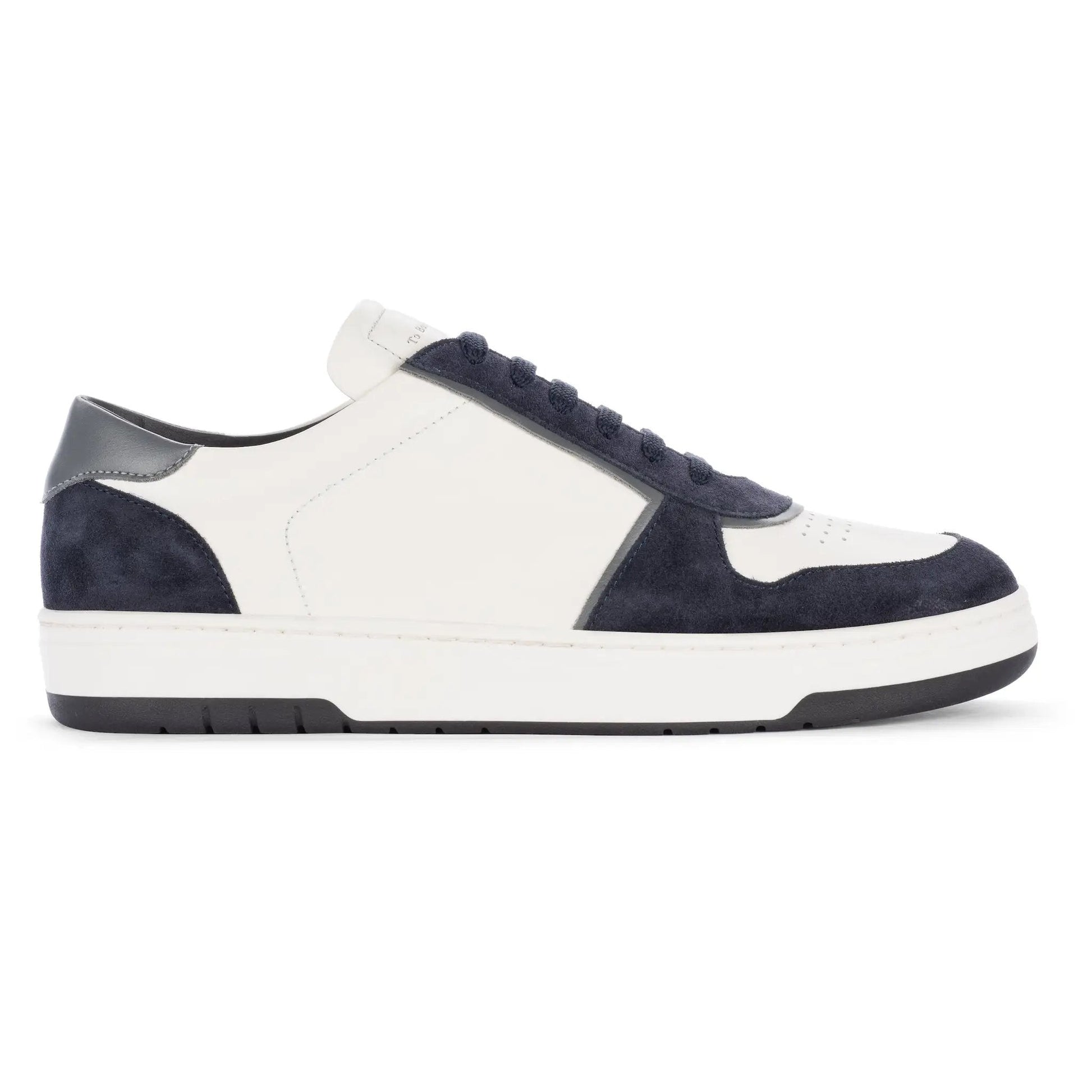 Lennon White/Navy/Grey Court Sneaker - To Boot New York