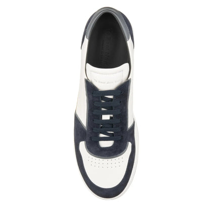 Lennon White/Navy/Grey Court Sneaker - To Boot New York