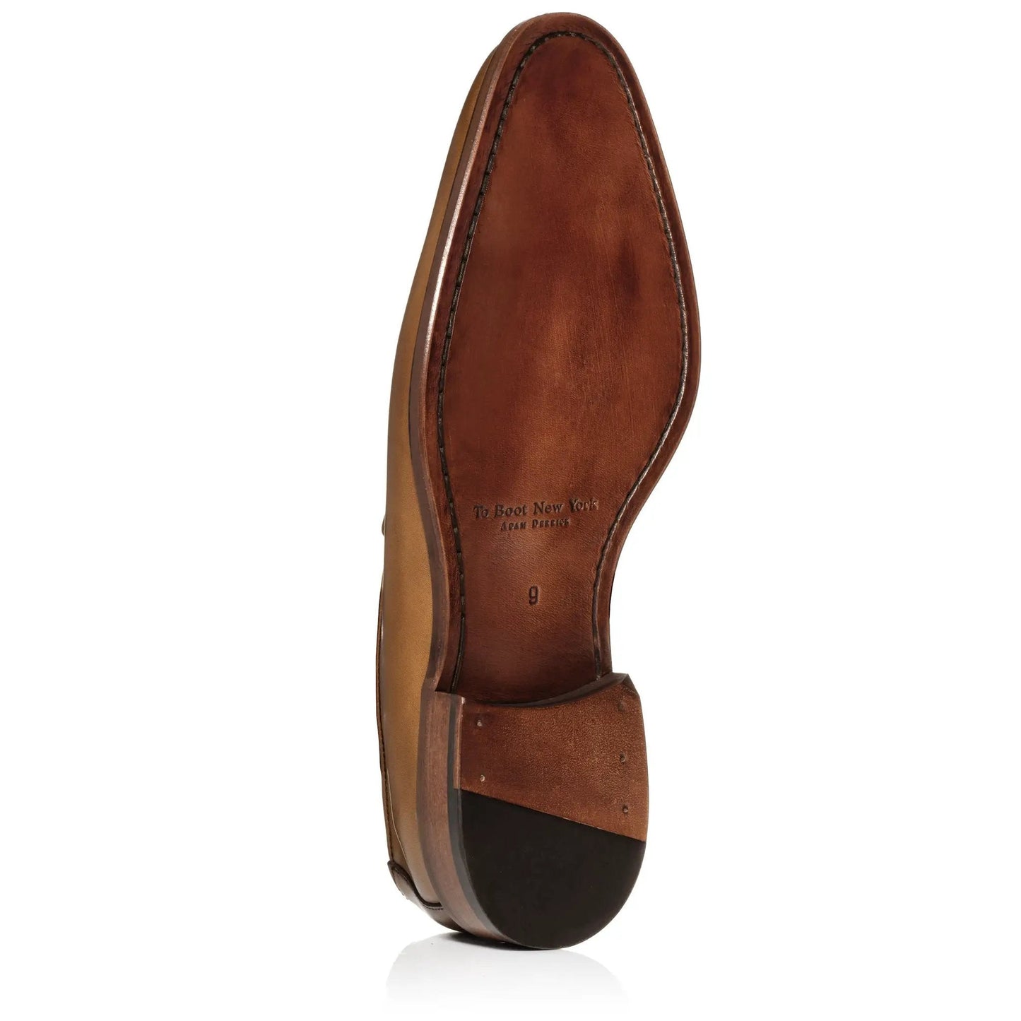 Maurizio Medium Tan Calf Tassel Loafer - To Boot New York