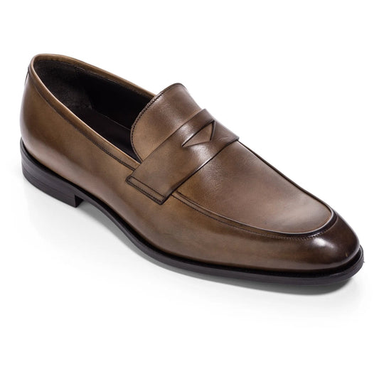 Jagger Medium Tan Calf Penny Loafer - To Boot New York