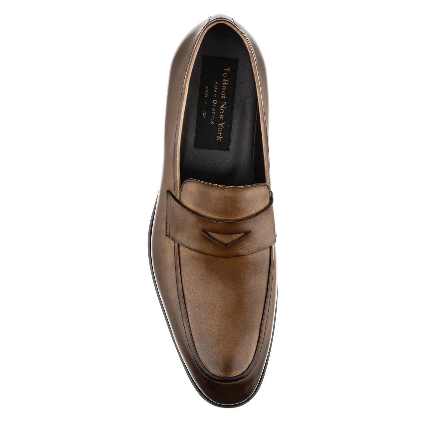 Jagger Medium Tan Calf Penny Loafer - To Boot New York