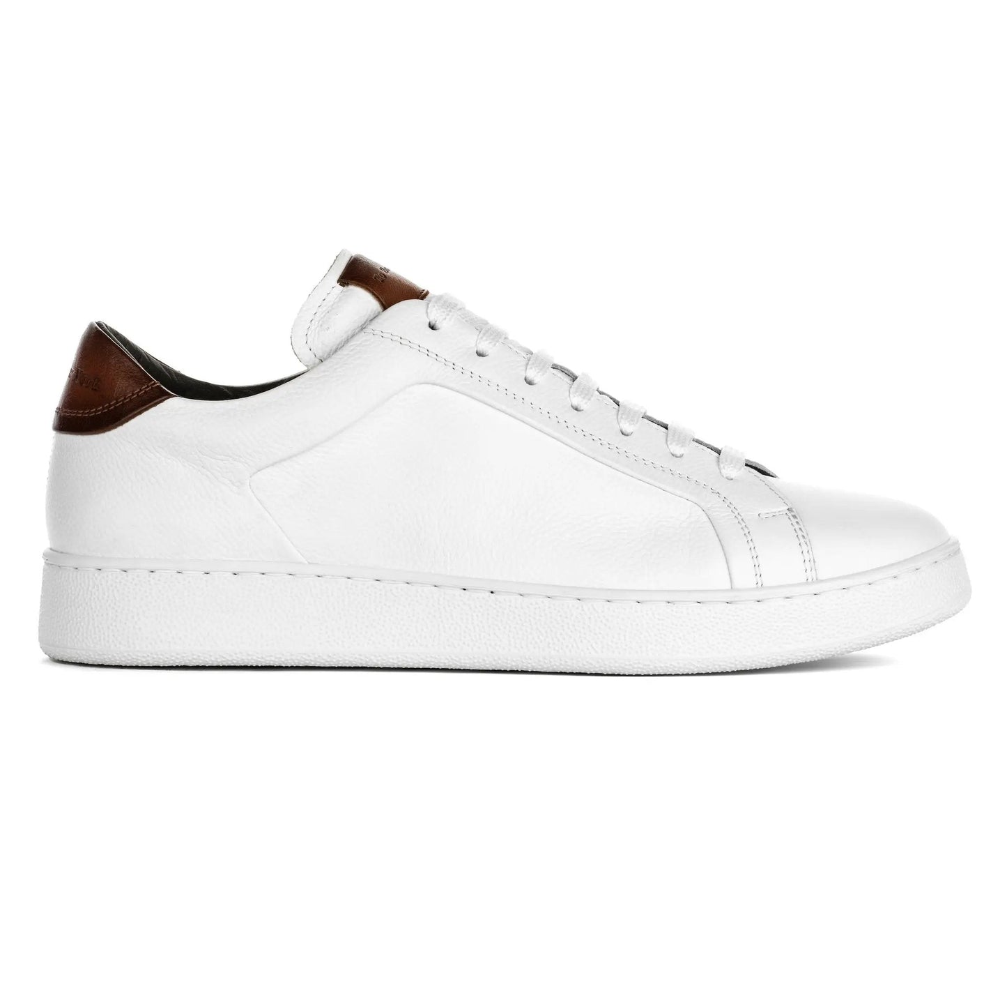 Monterey White/Tan Leather Sneaker - To Boot New York