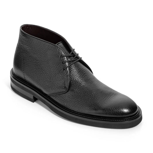Vista Black Deerskin Chukka Boot - To Boot New York