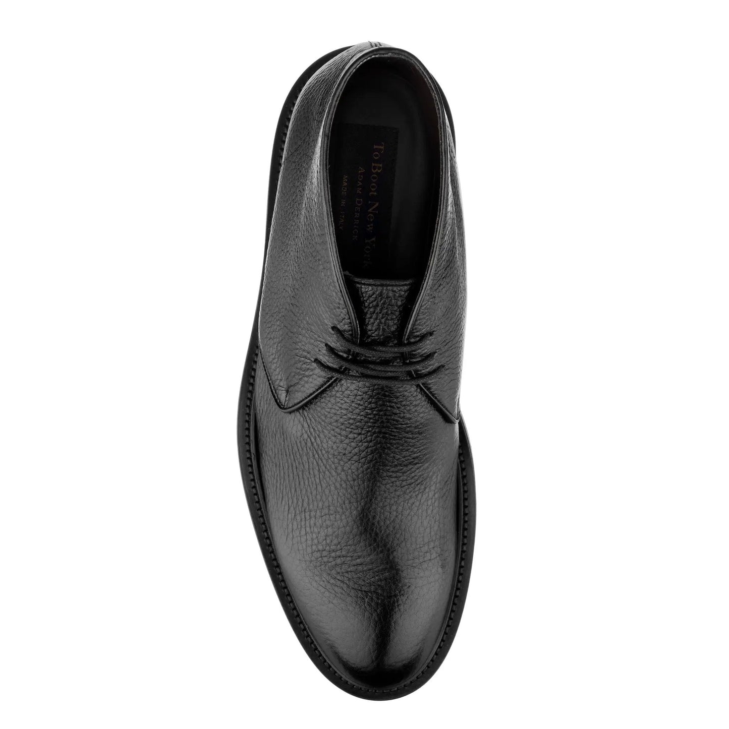 Vista Black Deerskin Chukka Boot - To Boot New York