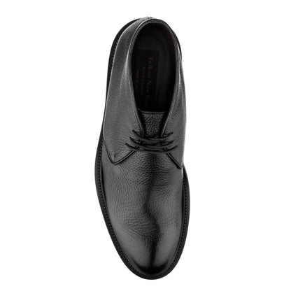 Vista Black Deerskin Chukka Boot - To Boot New York