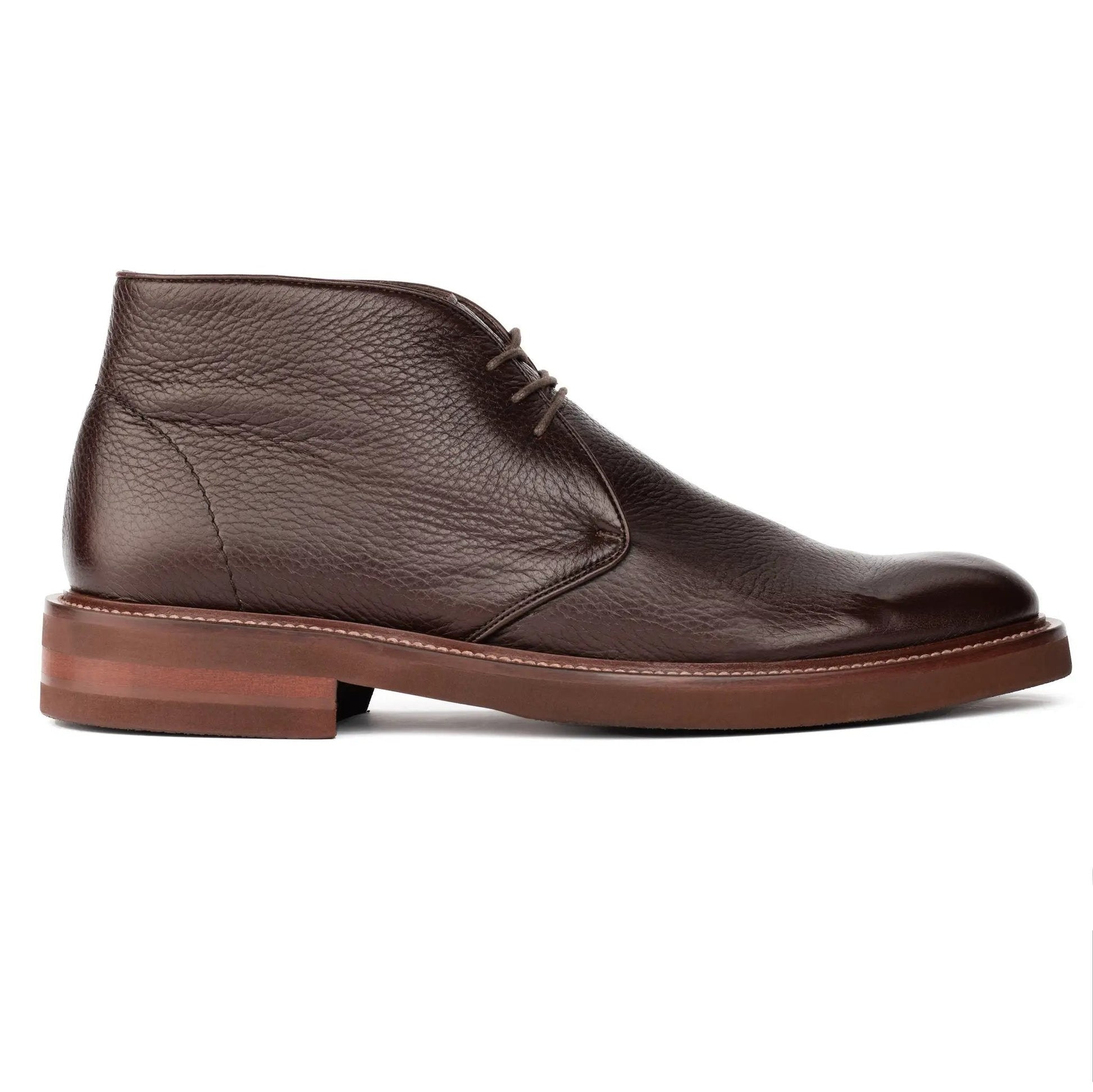 Vista Brown Deerskin Chukka Boot - To Boot New York