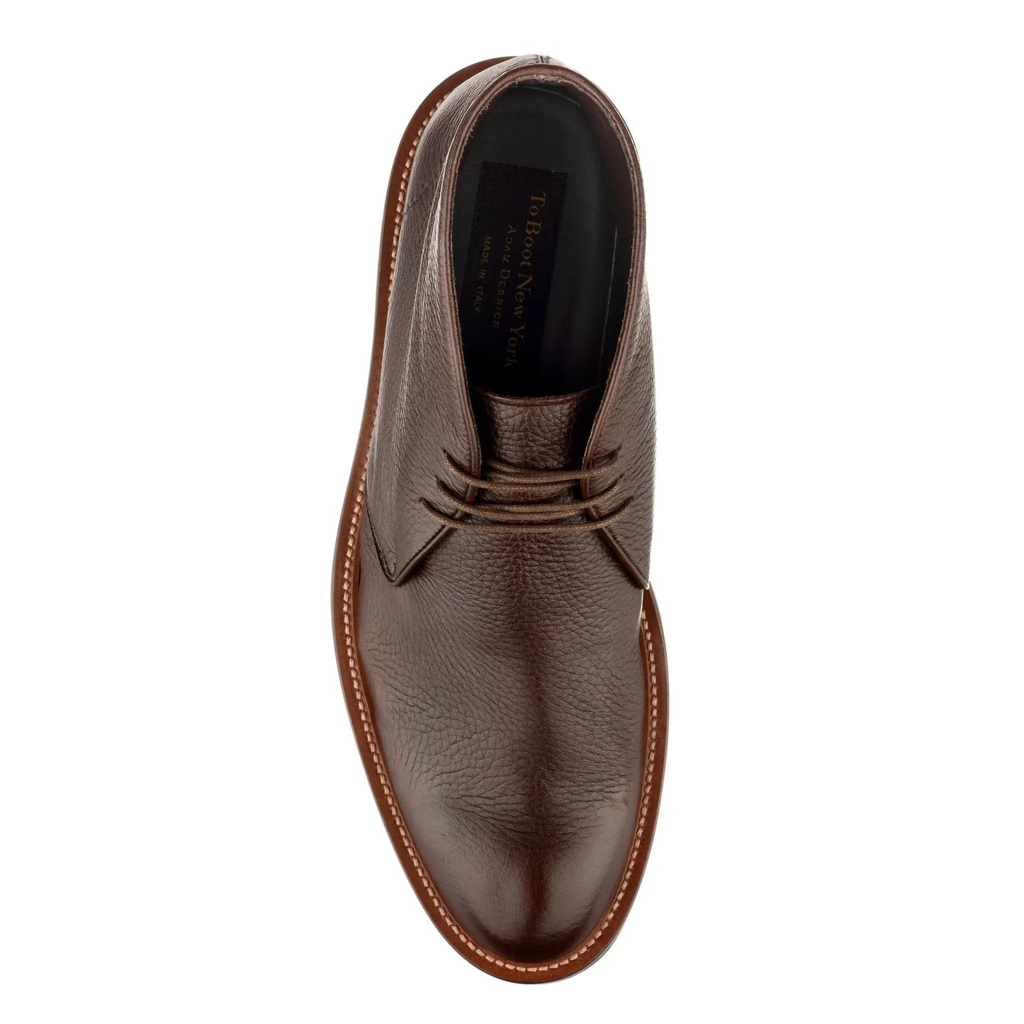 Vista Brown Deerskin Chukka Boot - To Boot New York