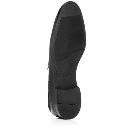 Jagger Black Calf Penny Loafer - To Boot New York