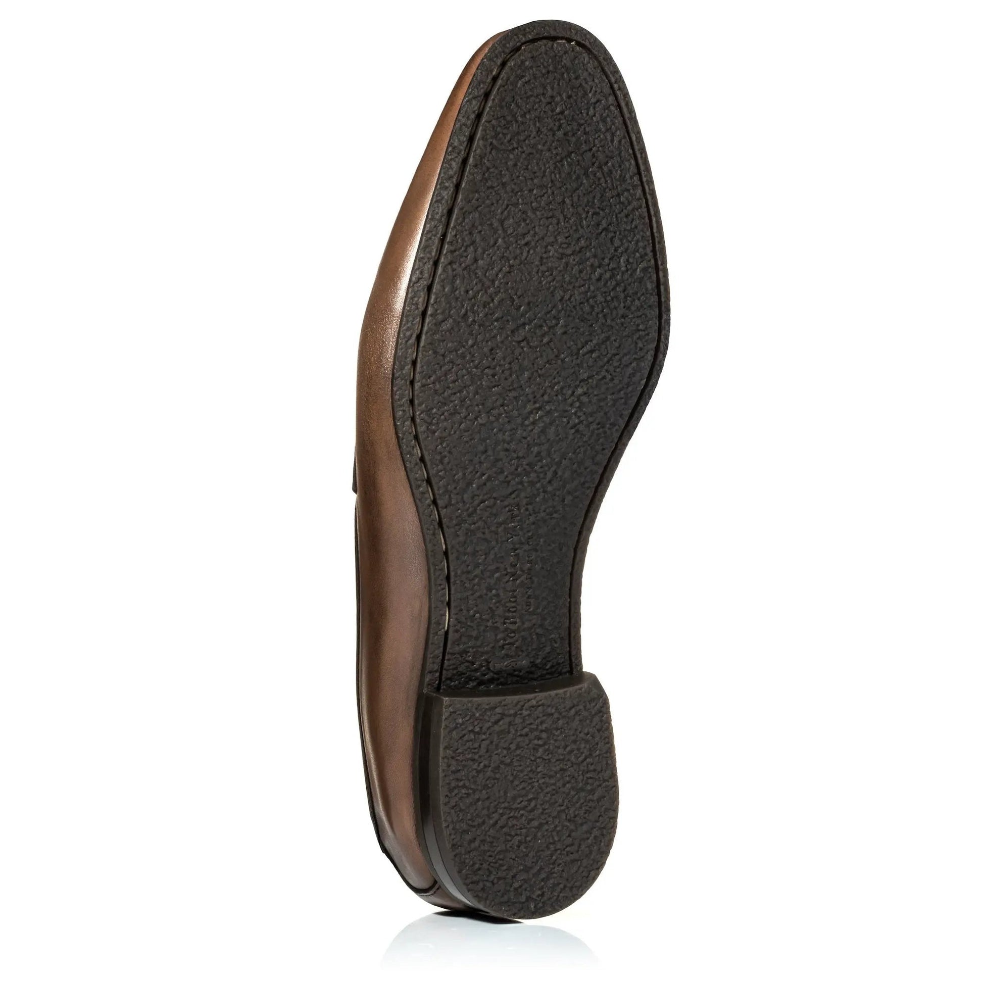Keats Cognac Calf Slip-on Penny Loafer - To Boot New York