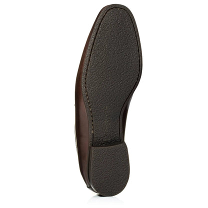 Keats Dark Brown Calf Slip-on Penny Loafer - To Boot New York
