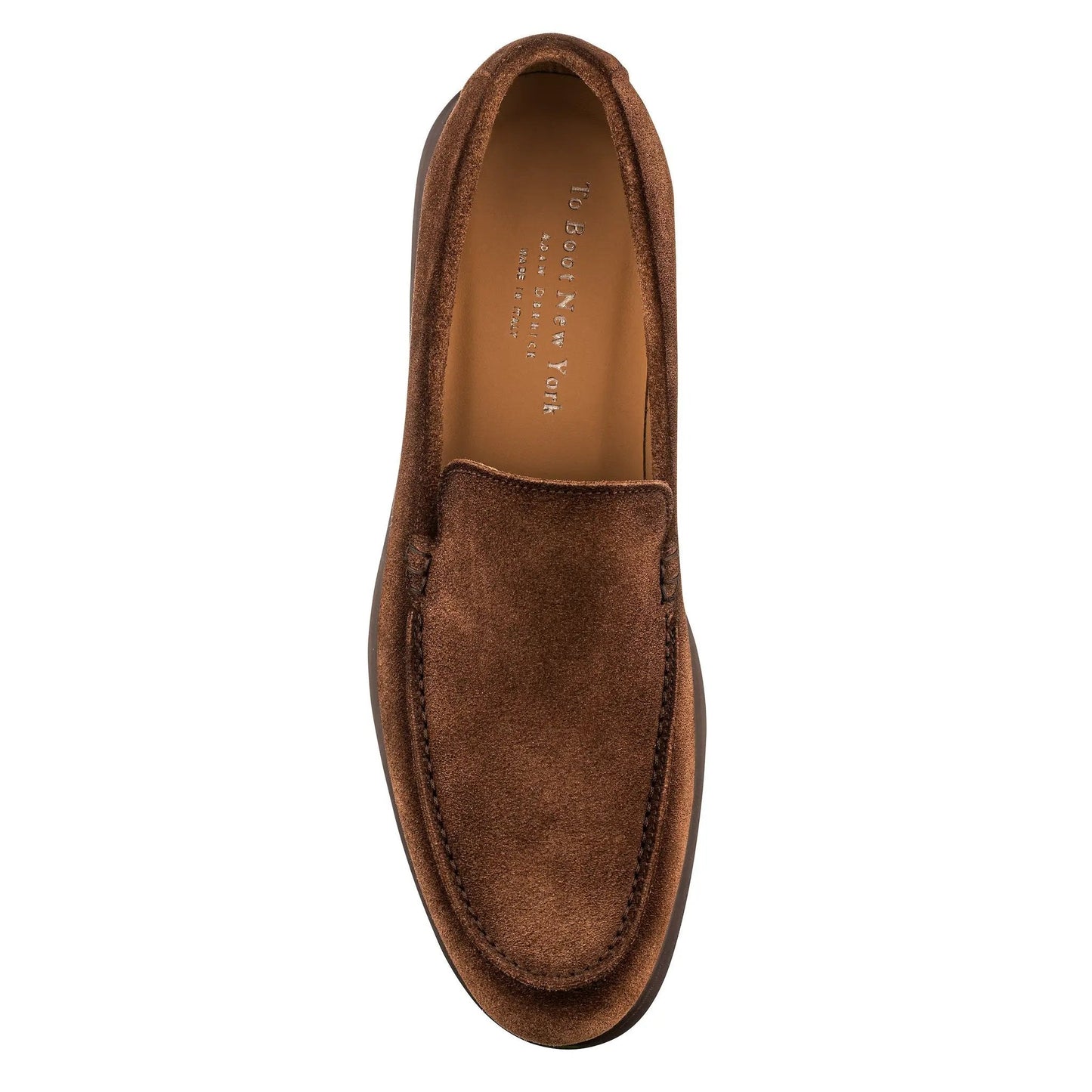 Kendall Mid Brown Aero Suede Luxury Casual Loafer - To Boot New York