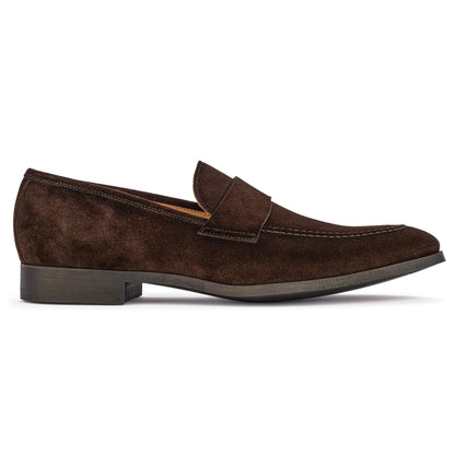 La Salle Brown Suede Saddle Strap Loafer - To Boot New York