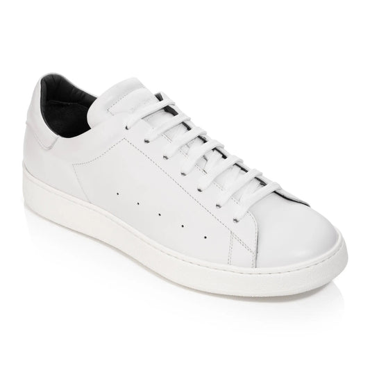 Ripley White Calf Modern Minimalist Sneaker - To Boot New York