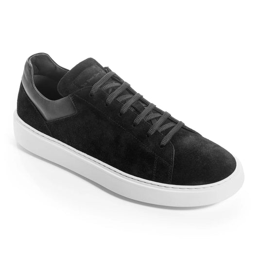 Rocco Black Calf Suede Sneaker - To Boot New York