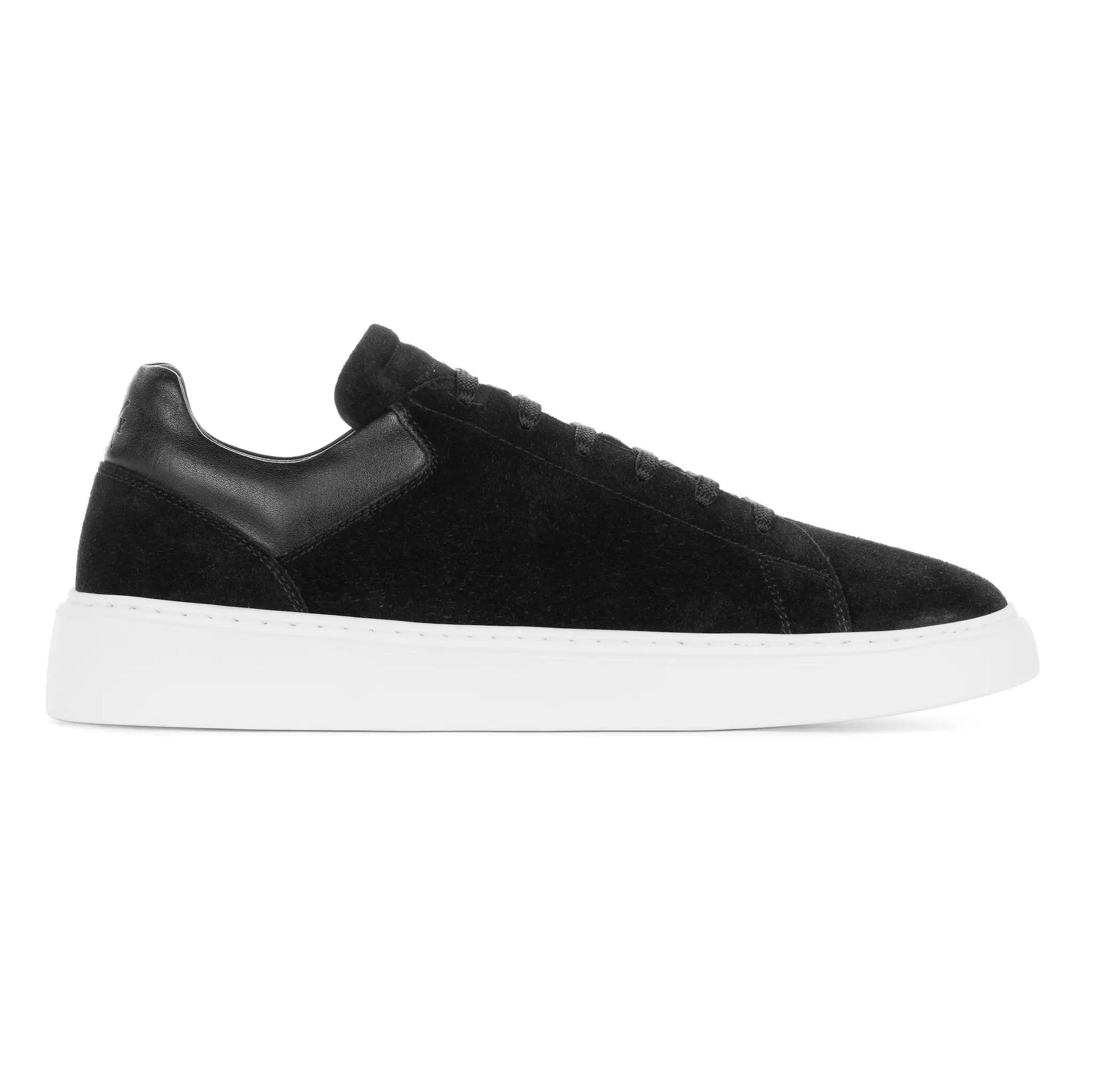 Rocco Black Calf Suede Sneaker - To Boot New York