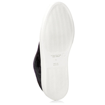 Stone Navy Suede Slip-On Sneaker - To Boot New York