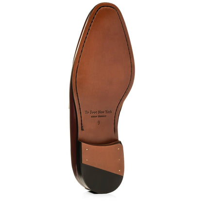 Tesoro Bordeaux Calf Slip-On Penny Loafer - To Boot New York