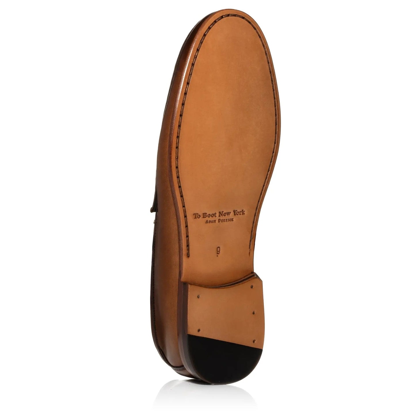 Watts Burnished Tan Leather Bit Loafer - To Boot New York