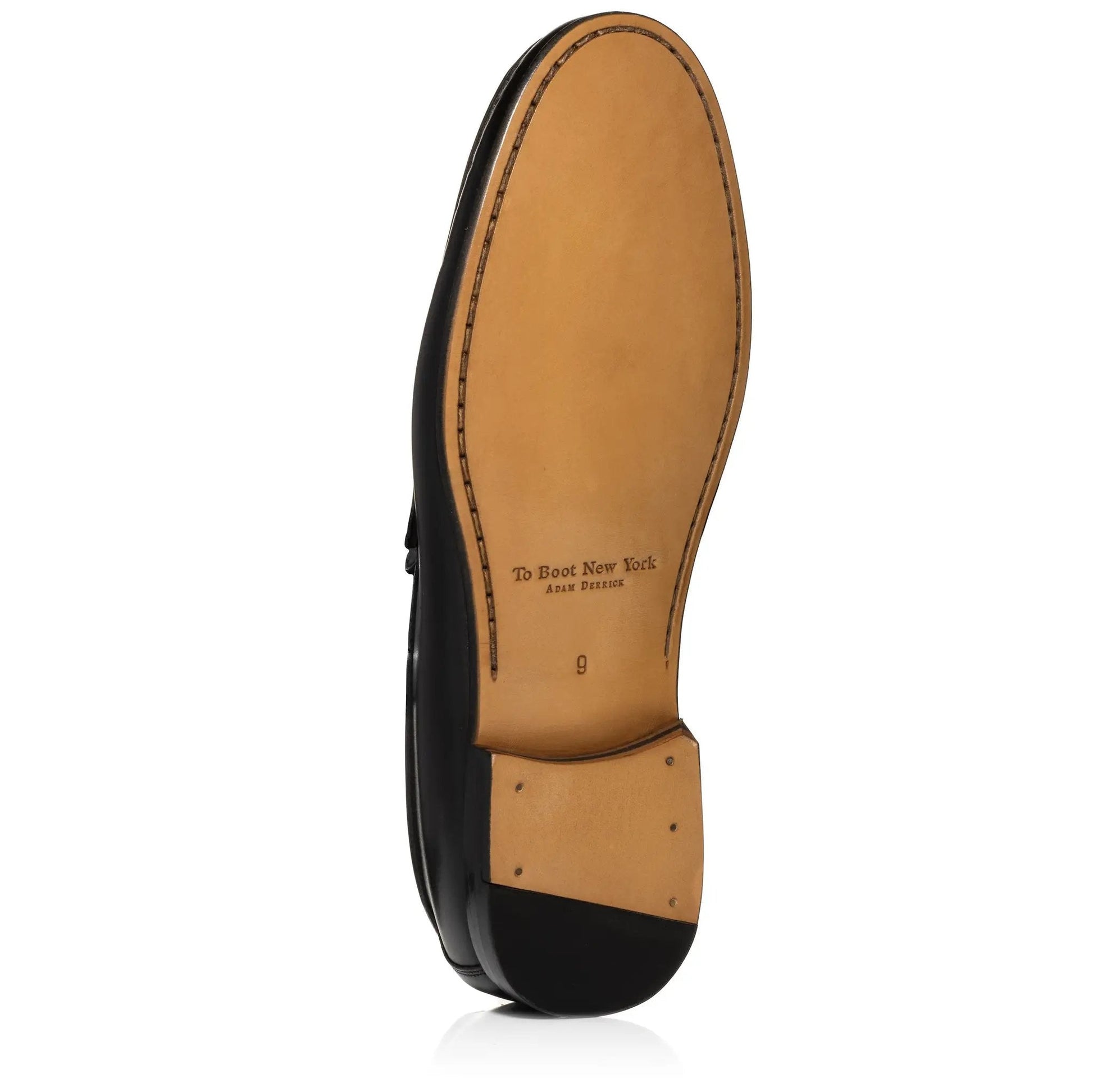 Watts Black Leather Bit Loafer - To Boot New York
