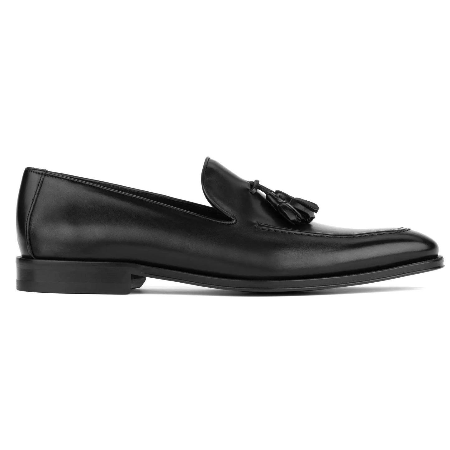 Maurizio Black Calf Tassel Loafer - To Boot New York