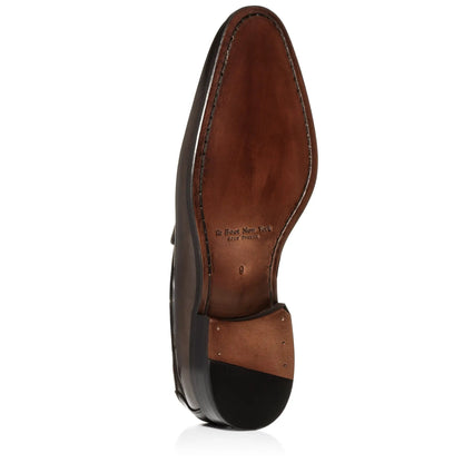 Maurizio Dark Brown Calf Tassel Loafer - To Boot New York