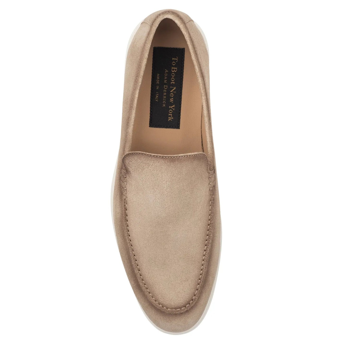 Montage Taupe Suede Slip-On Loafer - To Boot New York