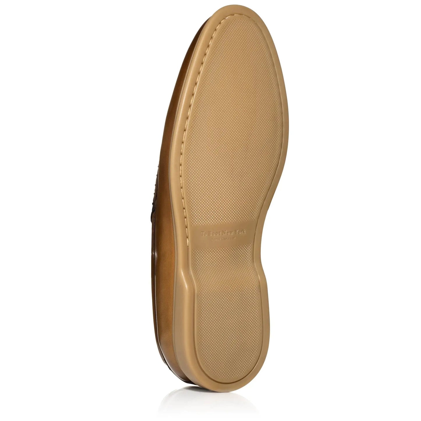 Nelson Burnished Tan Calf Slip-On Loafer - To Boot New York