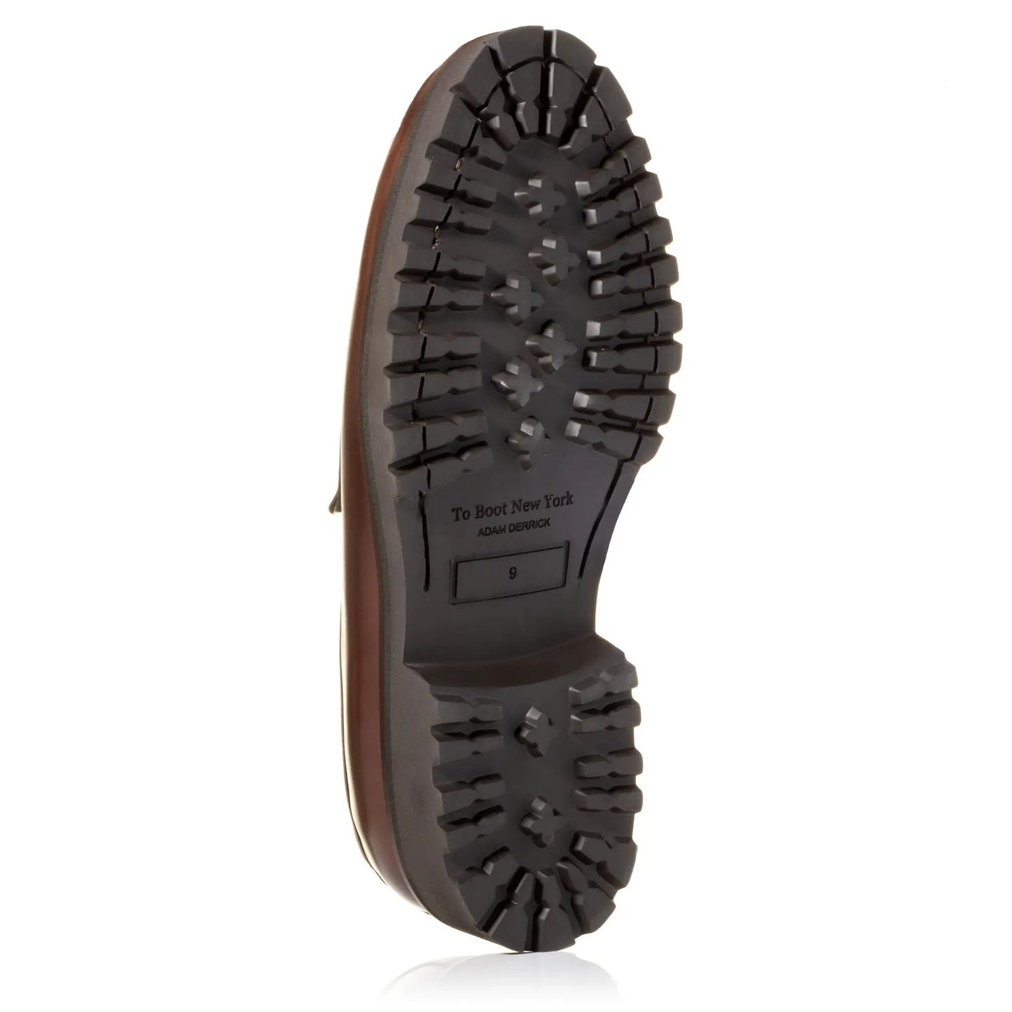 Nino Brown Calf Lug Sole Penny Loafer - To Boot New York