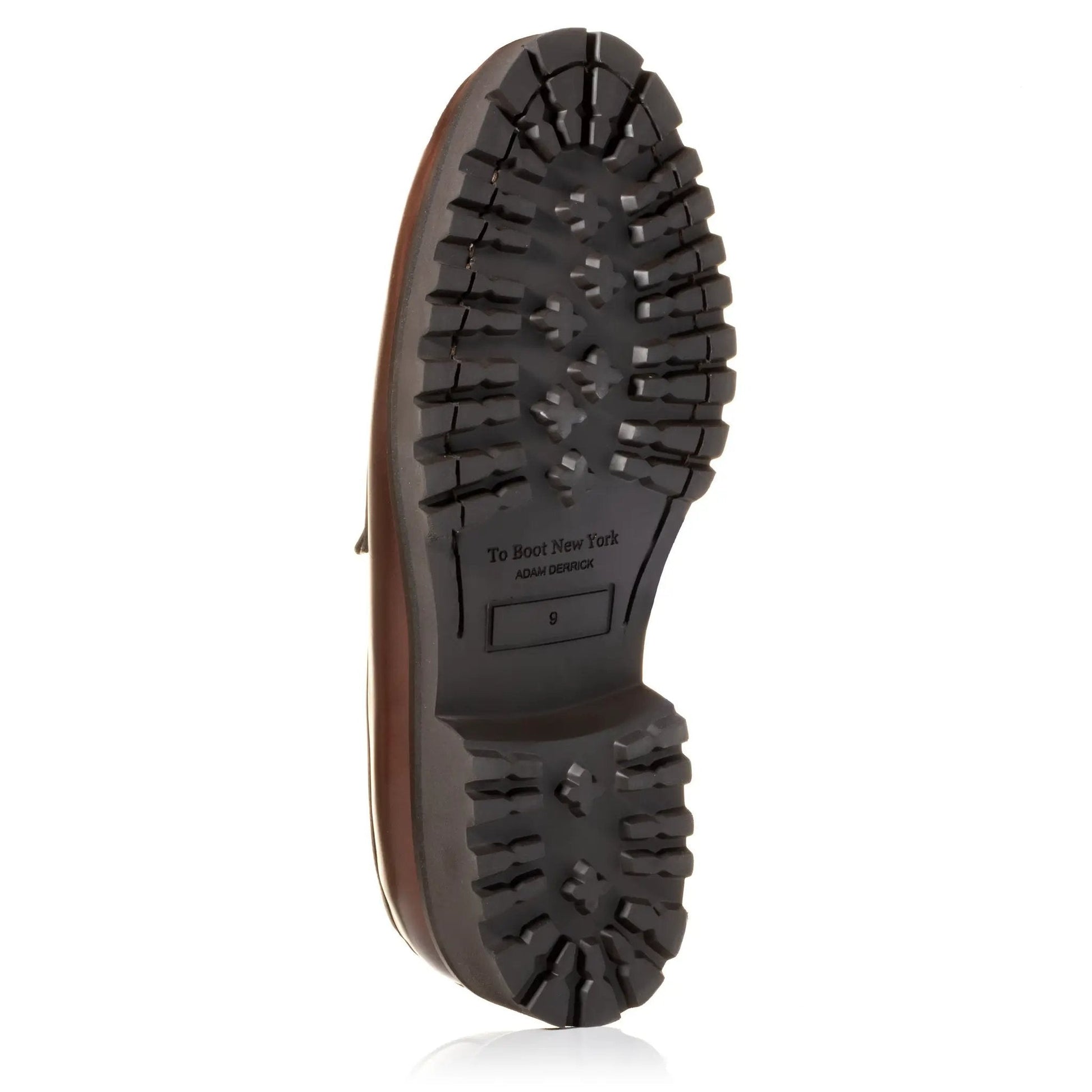 Nino Brown Calf Lug Sole Penny Loafer - To Boot New York