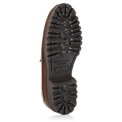 Nino Brown Calf Lug Sole Penny Loafer - To Boot New York