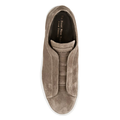 Stone Taupe Suede Slip-On Sneaker - To Boot New York