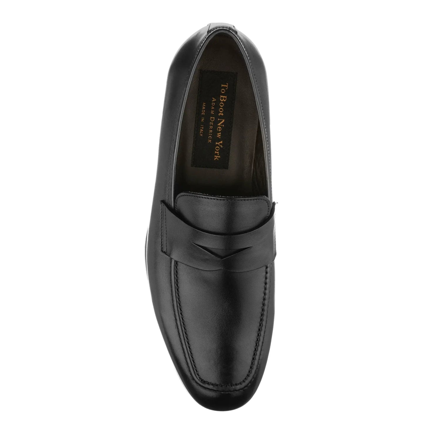 Ronny Black Calf Slip-On Loafer - To Boot New York