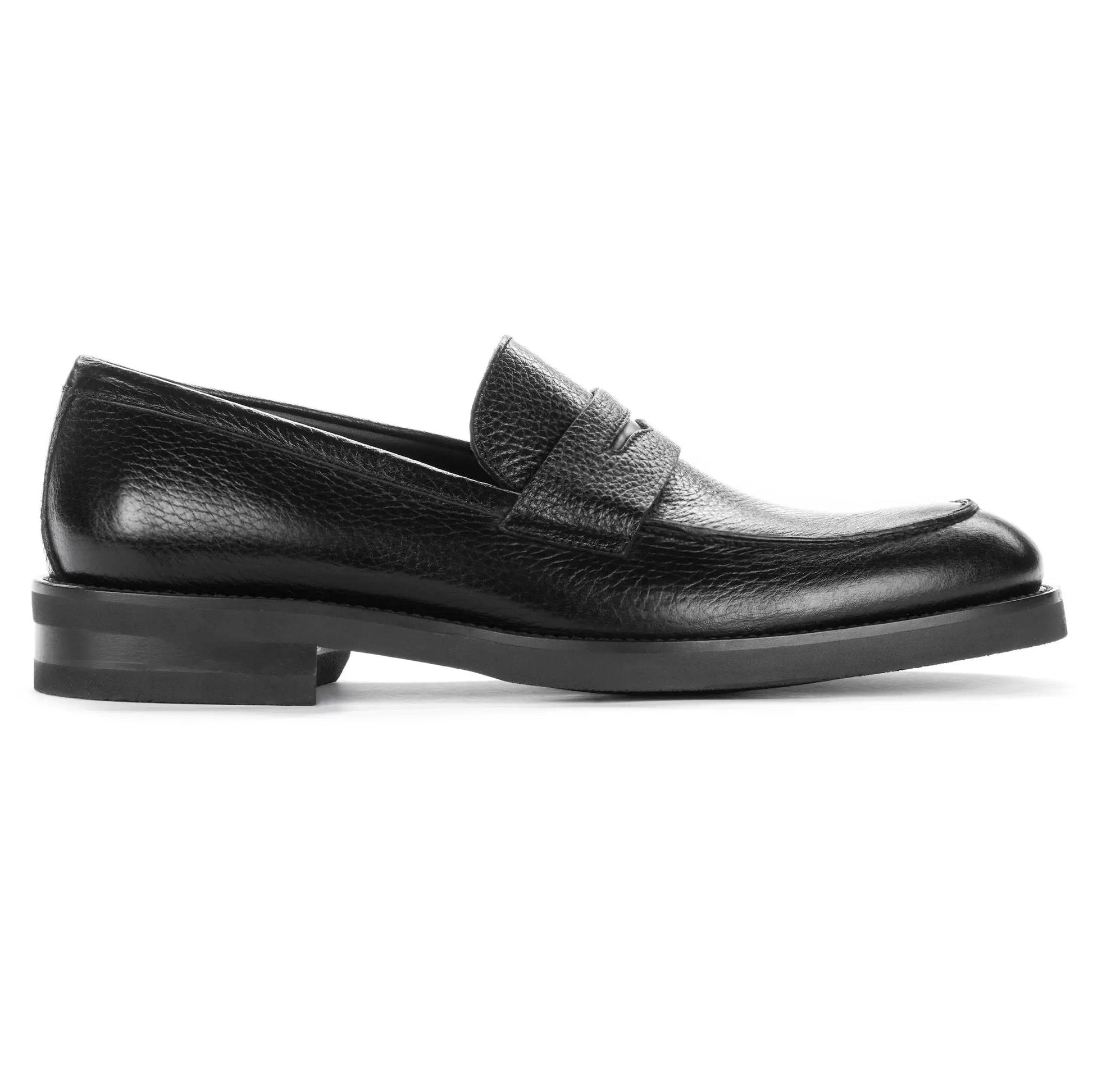 Slade Black Deerskin Loafer - To Boot New York