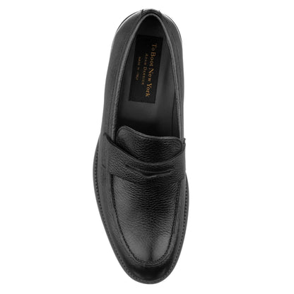 Slade Black Deerskin Loafer - To Boot New York