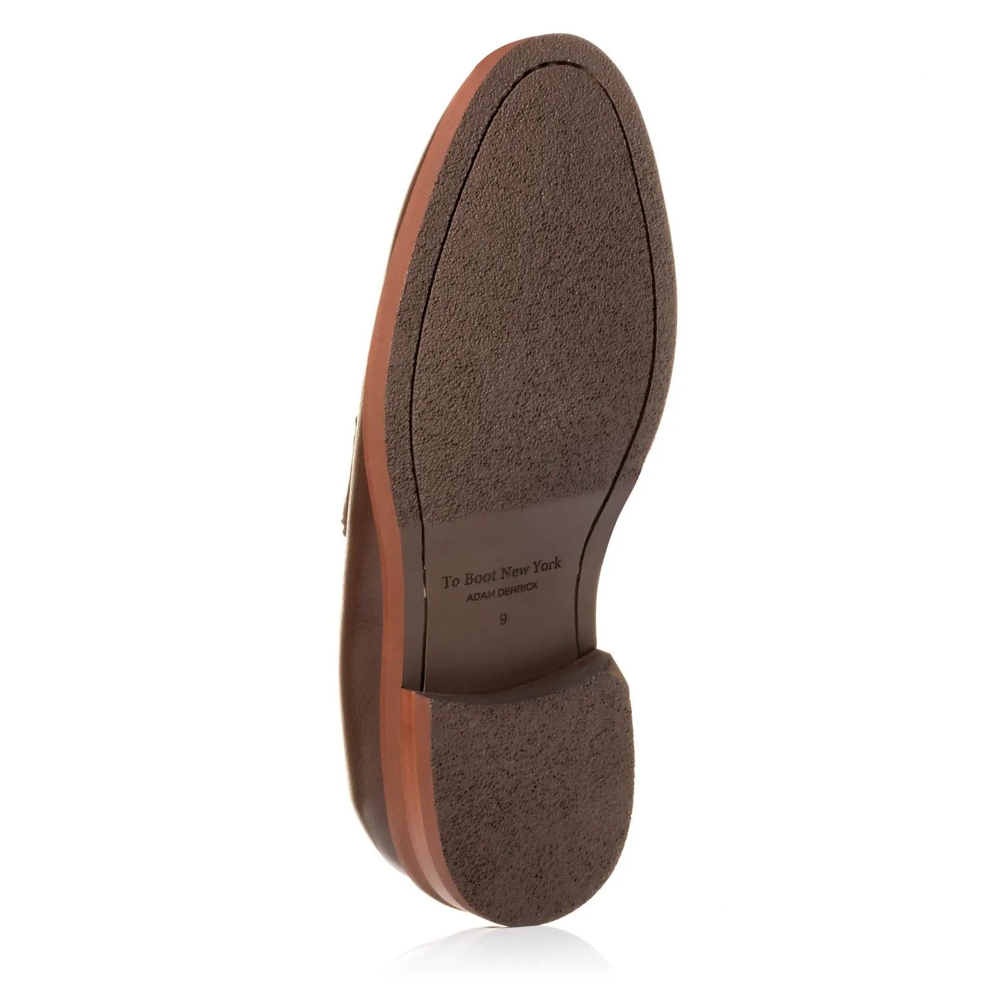 Slade Dark Brown Deerskin Loafer - To Boot New York