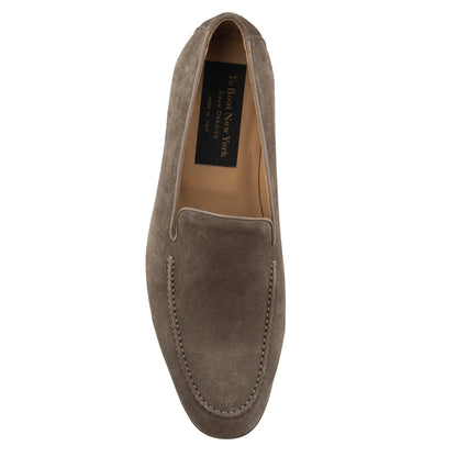 Sonoma Grey Suede Slip-On Loafer - To Boot New York