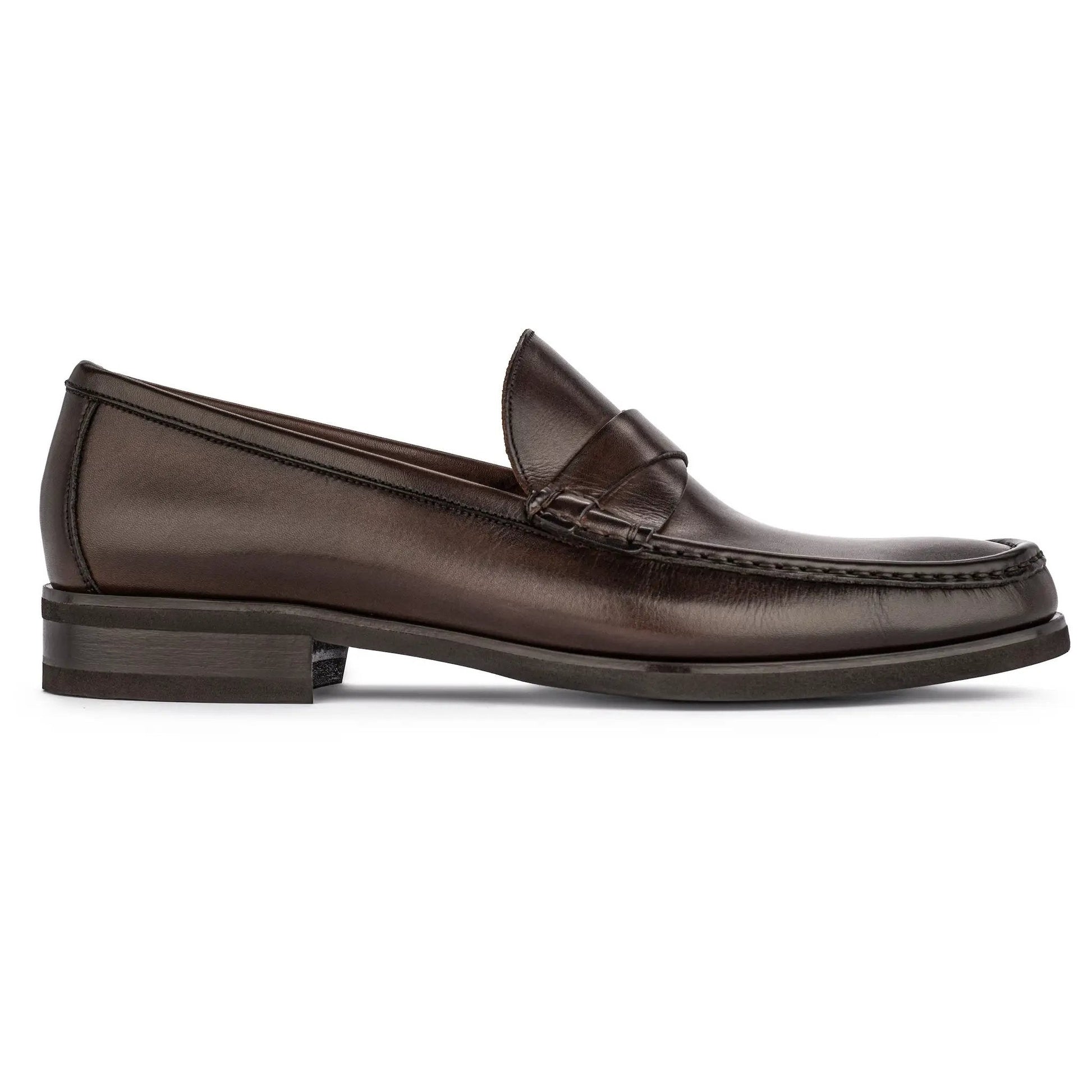 Spalding Dark Brown Calf Leather Penny Loafer - To Boot New York